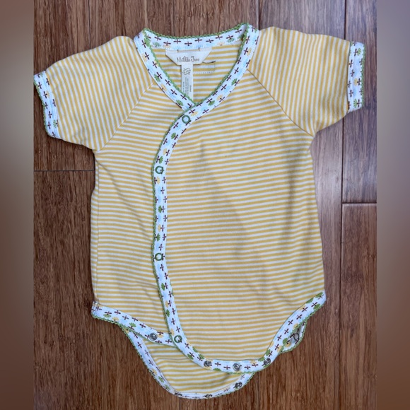 Matilda Jane baby girl matching set, size 18-24months Yellow stripe. 1172 - Picture 3 of 8